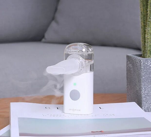 Ингалятор/Небулайзер Andon VP-M3A Micro Mesh Nebulizer (White/Белый) - 5 Ингалятор/Небулайзер Andon VP-M3A Micro Mesh Nebulizer (White/Белый) - 5