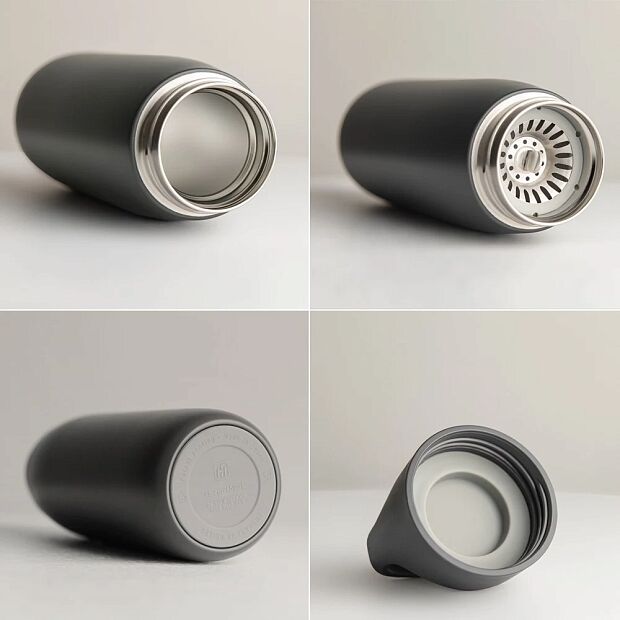 Xiaomi FunHome 450ml Accompanying Mug (Grey) - 2 Xiaomi FunHome 450ml Accompanying Mug (Grey) - 2