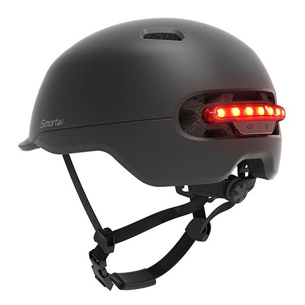Умный шлем Smart4u City Light Riding Smart Helmet Размер L (Black/Черный) - 4 Умный шлем Smart4u City Light Riding Smart Helmet Размер L (Black/Черный) - 4