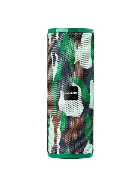 Bluetooth колонка BOROFONE BR1 Beyond Sportive, BT 5.0, 5Wх2, AUX/microSD/USB/FM (камуфляж) - 3 Bluetooth колонка BOROFONE BR1 Beyond Sportive, BT 5.0, 5Wх2, AUX/microSD/USB/FM (камуфляж) - 3
