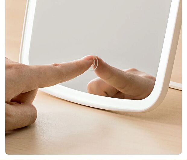 Умное зеркало Jordan Judy Desktop LED Makeup Mirror Rice (White/Белый) - 3 Умное зеркало Jordan Judy Desktop LED Makeup Mirror Rice (White/Белый) - 3