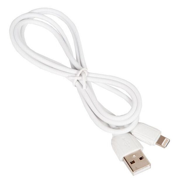 USB кабель BOROFONE BX19 Benefit Lightning 8-pin, 2.4A, 1м, PVC (белый) - 6