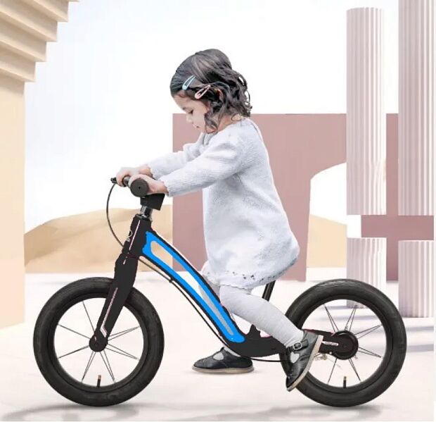 Беговел с тормозами Montasen Alloy Children's Toy Scooter 14 inch (Blue) - 3 Беговел с тормозами Montasen Alloy Children's Toy Scooter 14 inch (Blue) - 3