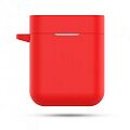 Силиконовый чехол для наушников Xiaomi Airdots Pro (Red/Красный) - фото