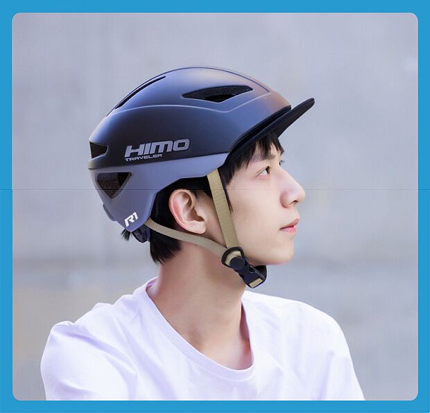 Шлем HIMO Riding Helmet R1 (размер 57-61 cm) (Gray) - 3 Шлем HIMO Riding Helmet R1 (размер 57-61 cm) (Gray) - 3