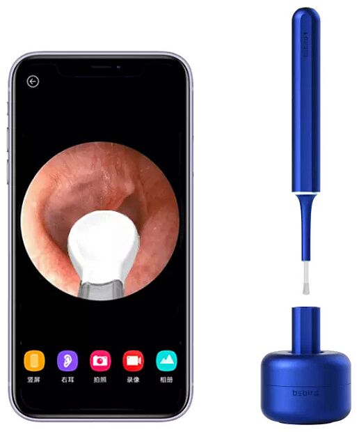 Умная ушная палочка Bebird Smart Visual Ear Pick X7 Pro (Blue/Синий) - 7 Умная ушная палочка Bebird Smart Visual Ear Pick X7 Pro (Blue/Синий) - 7