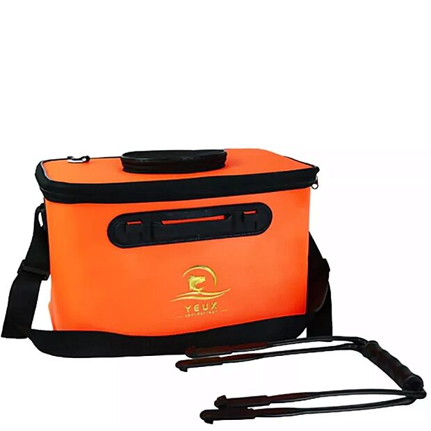 Рыболовное ведро Yeux Outdoor Foldable Fishing Bucket YTDS2210 22L (Orange) - 2 Рыболовное ведро Yeux Outdoor Foldable Fishing Bucket YTDS2210 22L (Orange) - 2