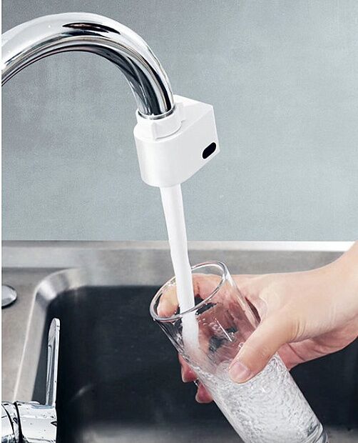 Водосберегающая сенсорная насадка для крана Xiaoda Automatic Water Saving HD-ZNJSQ-06 (White) : отзывы и обзоры - 5 Водосберегающая сенсорная насадка для крана Xiaoda Automatic Water Saving HD-ZNJSQ-06 (White) : отзывы и обзоры - 5