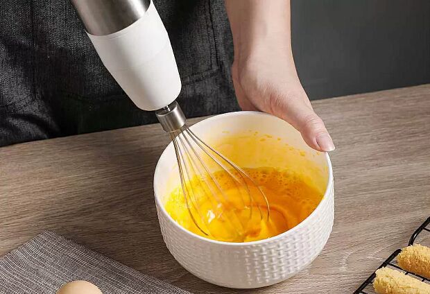 Погружной блендер Qcooker Chef Hand-Held Cooking Stick CD-HB01 (White/Белый) - 5 Погружной блендер Qcooker Chef Hand-Held Cooking Stick CD-HB01 (White/Белый) - 5