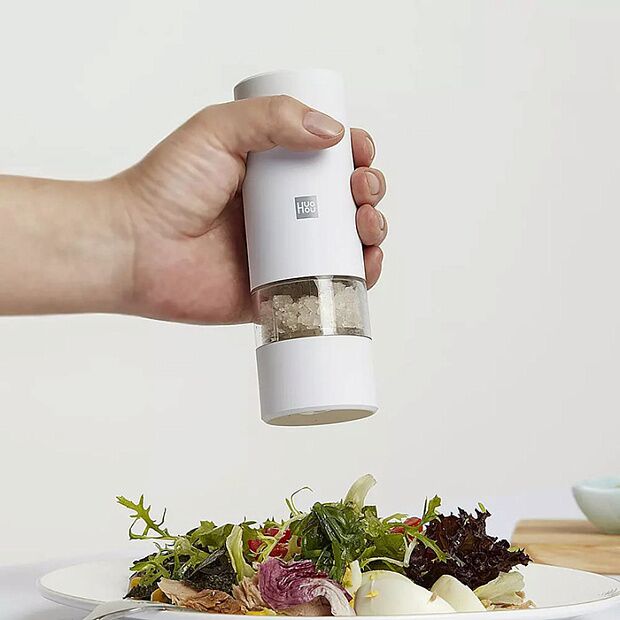 Электрическая мельница для перца и соли Huohou HU0142 (White) - 5 Электрическая мельница для перца и соли Huohou HU0142 (White) - 5