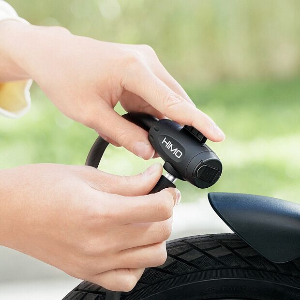 Замок для велосипеда HIMO L150 Portable Folding Cable Lock (Black/Черный) - 5 Замок для велосипеда HIMO L150 Portable Folding Cable Lock (Black/Черный) - 5