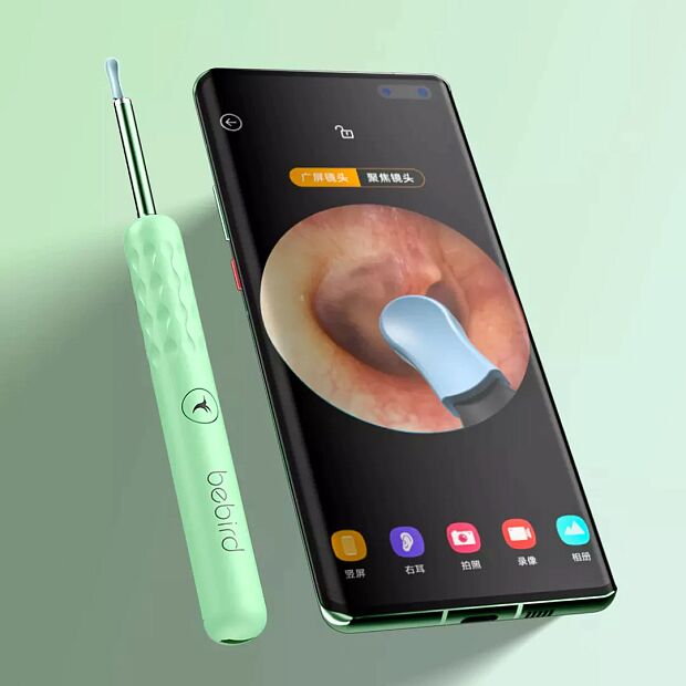 Умная ушная палочка Bebird Smart Visual Spoon Ear Stick R3 Upgraded Version (Green) - 4 Умная ушная палочка Bebird Smart Visual Spoon Ear Stick R3 Upgraded Version (Green) - 4