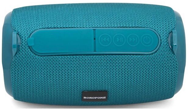 Bluetooth колонка BOROFONE BR4 Horizon Sports BT 5.0, 5W, AUX/microSD/USB/FM (голубая) - 2 Bluetooth колонка BOROFONE BR4 Horizon Sports BT 5.0, 5W, AUX/microSD/USB/FM (голубая) - 2