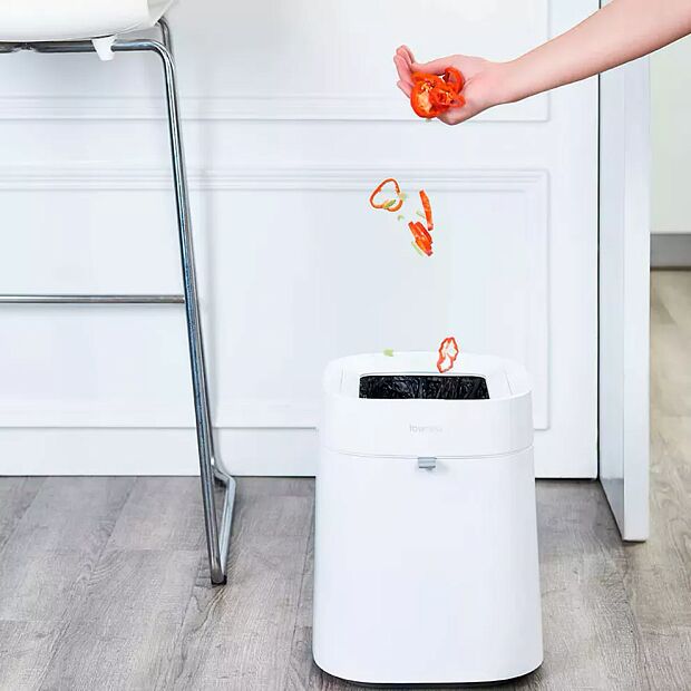 Умное мусорное ведро Townew Smart Trash T Air Ceramic (White) - 5 Умное мусорное ведро Townew Smart Trash T Air Ceramic (White) - 5
