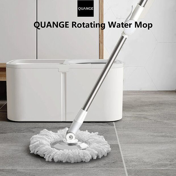 Швабра с отжимом Quange QJ030401 (White) - 3 Швабра с отжимом Quange QJ030401 (White) - 3