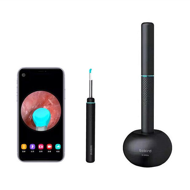 Умная ушная палочка Bebird M9 Pro (Black) - 2 Умная ушная палочка Bebird M9 Pro (Black) - 2