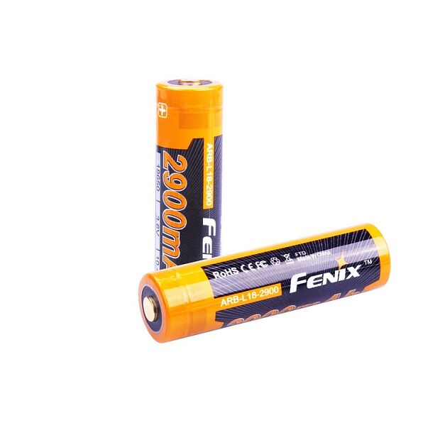 Аккумулятор 18650 Fenix ARB-L18 (2900mAh), ARB-L18-2900 - 2 Аккумулятор 18650 Fenix ARB-L18 (2900mAh), ARB-L18-2900 - 2