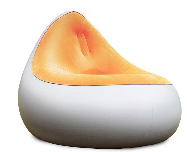 Надувное кресло Hydsto Automatic Inflatable Sofa (Orange) - 4 Надувное кресло Hydsto Automatic Inflatable Sofa (Orange) - 4