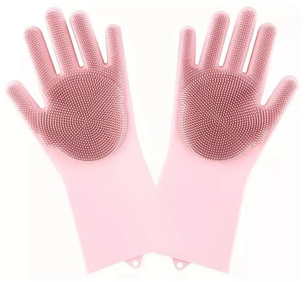 Силиконовые перчатки Jordan Judy Silicone Cleaning Glove (Pink) - 5 Силиконовые перчатки Jordan Judy Silicone Cleaning Glove (Pink) - 5