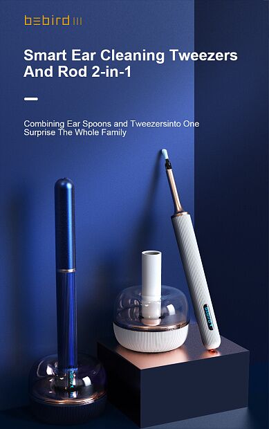 Умная ушная палочка Bebird Note 3 PRO Smart Visual Spoon Ear Stick (White) - 6 Умная ушная палочка Bebird Note 3 PRO Smart Visual Spoon Ear Stick (White) - 6