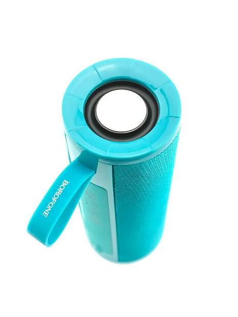Bluetooth колонка BOROFONE BR1 Beyond Sportive, BT 5.0, 5Wх2, AUX/microSD/USB/FM (голубая) - 4 Bluetooth колонка BOROFONE BR1 Beyond Sportive, BT 5.0, 5Wх2, AUX/microSD/USB/FM (голубая) - 4