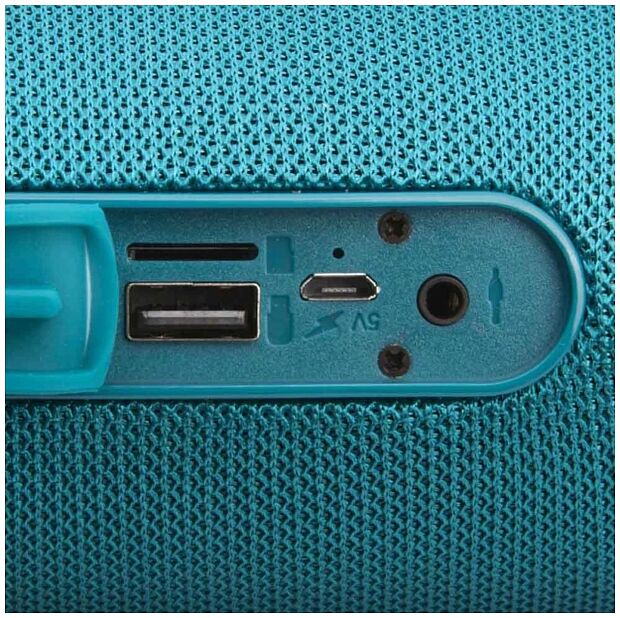 Bluetooth колонка BOROFONE BR4 Horizon Sports BT 5.0, 5W, AUX/microSD/USB/FM (голубая) - 3 Bluetooth колонка BOROFONE BR4 Horizon Sports BT 5.0, 5W, AUX/microSD/USB/FM (голубая) - 3