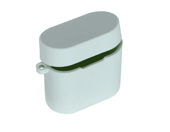 Силиконовый чехол для наушников Xiaomi Airdots Pro 2 / Air 2 (Light Green/Светло-Зеленый) - 4 Силиконовый чехол для наушников Xiaomi Airdots Pro 2 / Air 2 (Light Green/Светло-Зеленый) - 4