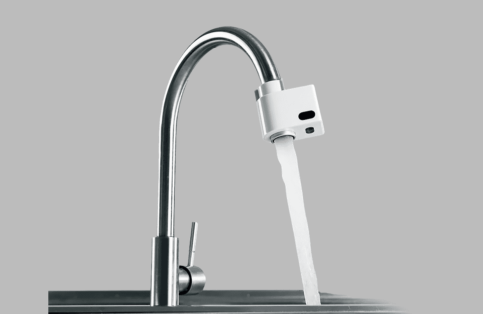 Пример подачи воды насадки для крана Xiaomi Xiaoda Automatic Water Saving HD-ZNJSQ-06