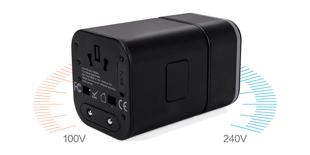 Внешний вид переходника Xiaomi 90 points Multi-function Conversion Plug Переходник Xiaomi 90 points Multi-function Conversion Plug