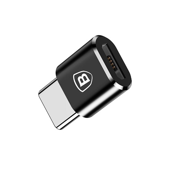 Baseus Exquisite Type-C Male to USB Female Adapter Converter (Black) - 2 Baseus Exquisite Type-C Male to USB Female Adapter Converter (Black) - 2